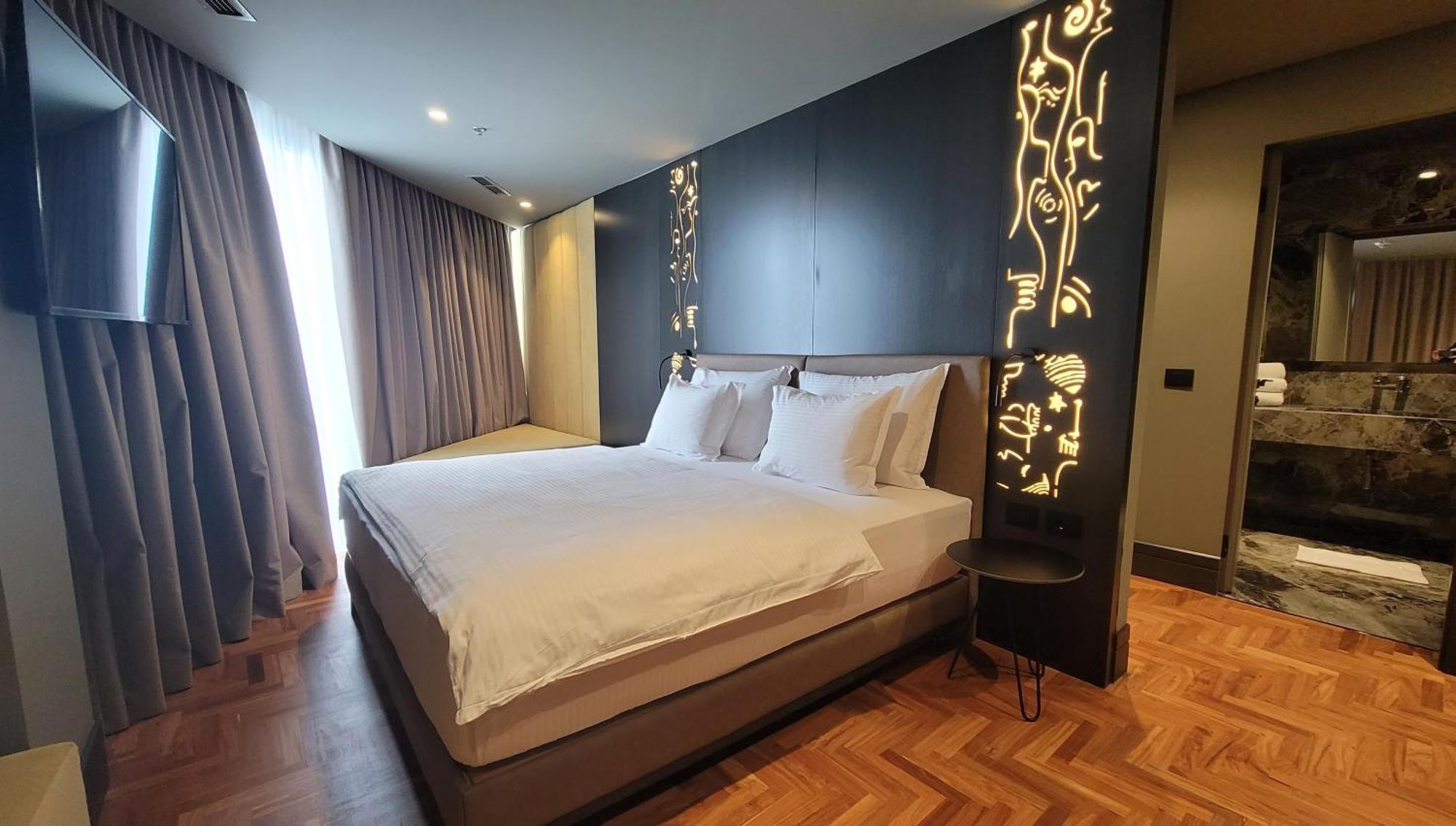 Arka Art Hotel Kashari Exterior foto A bedroom at the hotel